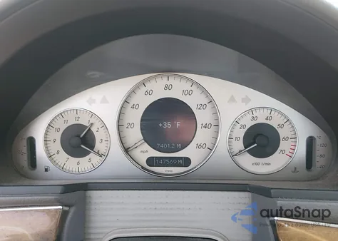 2008 Mercedes-Benz E 350 4Matic из США, поврежденный, VIN WDBUF87X38B261607